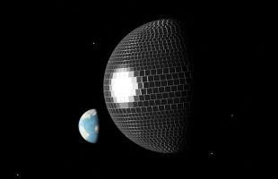 What if the Moon was a Disco Ball?