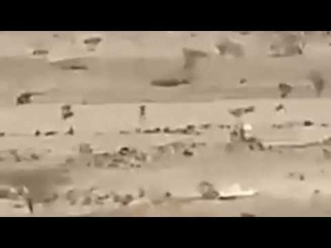 هبوط طبق طائر بصحراء السعودية A UFO lands on Saudi Arabia