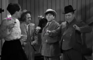 Three Stooges Train Journey Scenes