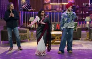 Cast of Chamkila  Diljit, Parineeti, Imtiaz  The Great Indian Kapil Show  Saturday at 8 PM